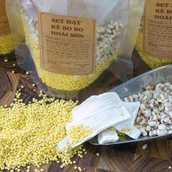 combo - hạt kê, bo bo, và hoài sơn