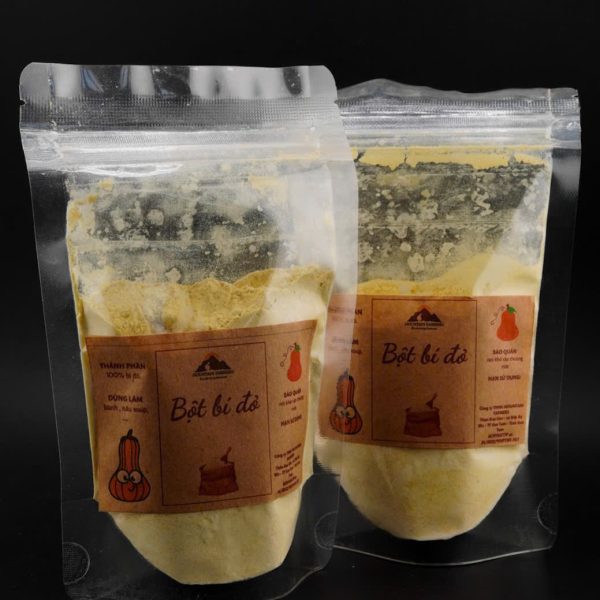 bột bí đỏ