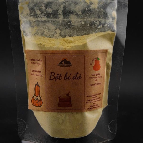 bột bí đỏ