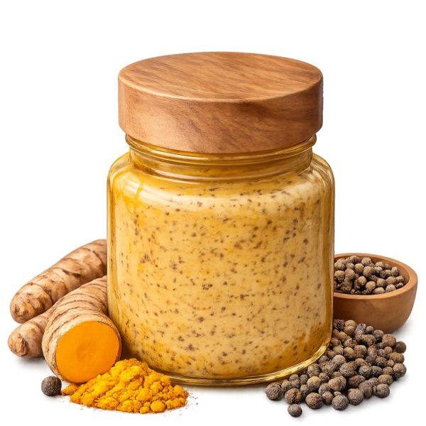 bột nghệ trộn mật ong rừng