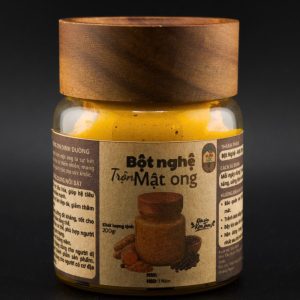 bột nghệ trộn mật ong rừng