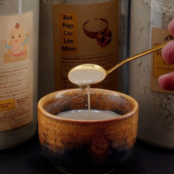 bột ngũ cốc lên mầm