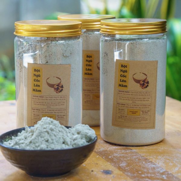 bột ngũ cốc lên mầm