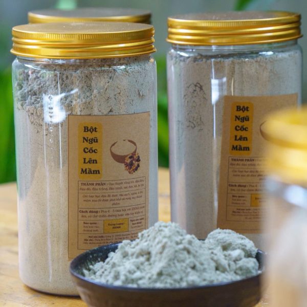 bột ngũ cốc lên mầm