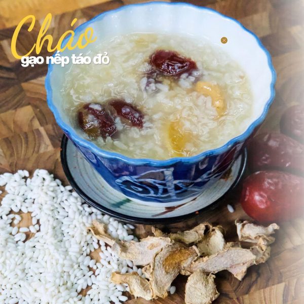 combo - cháo táo đỏ hạt sen