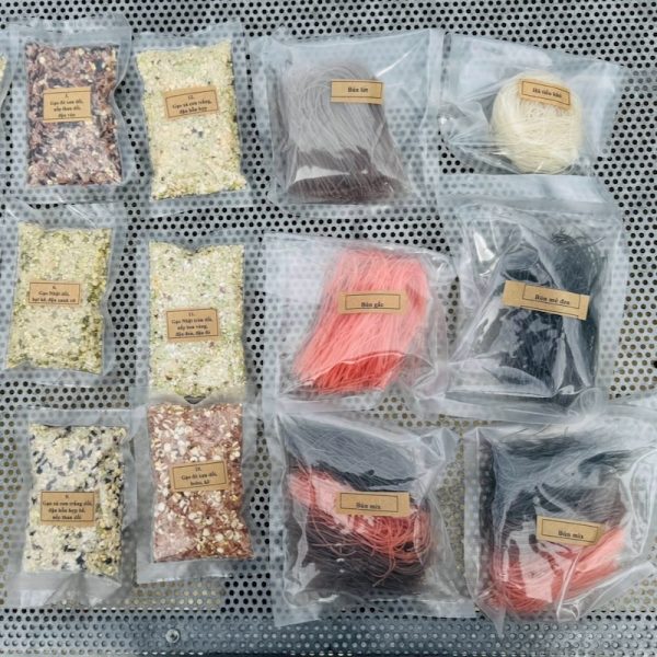 combo ăn dặm - gạo xà cơn, kê, và bo bo