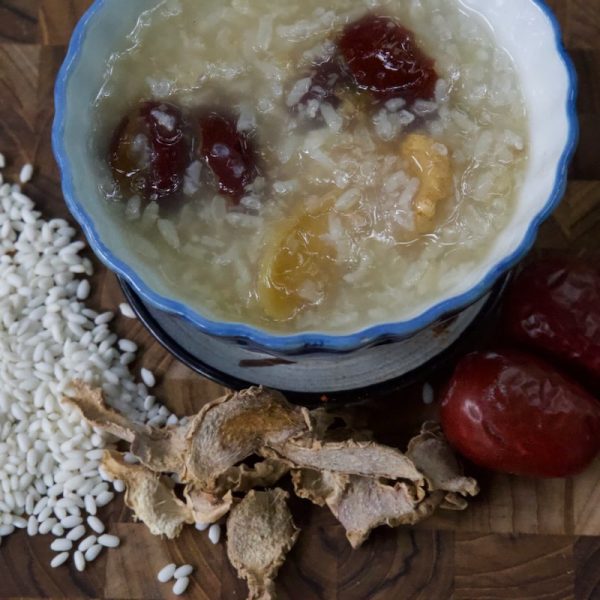 combo - cháo táo đỏ hạt sen