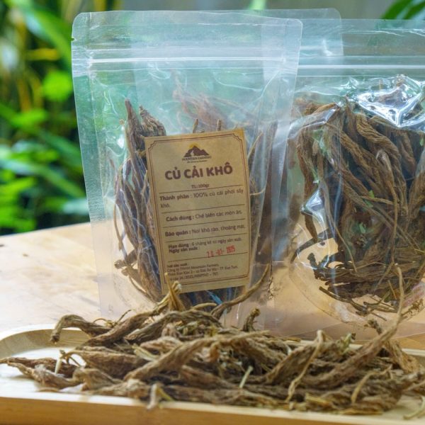 củ cải khô