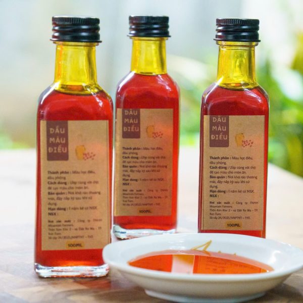 dầu điều màu