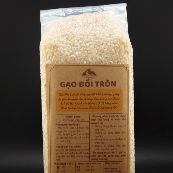 gạo đồi tròn