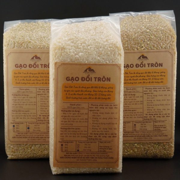 gạo đồi tròn