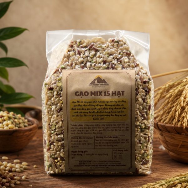combo - gạo, nếp, và đậu hạt