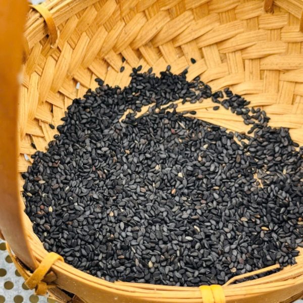 mè đen rang củi