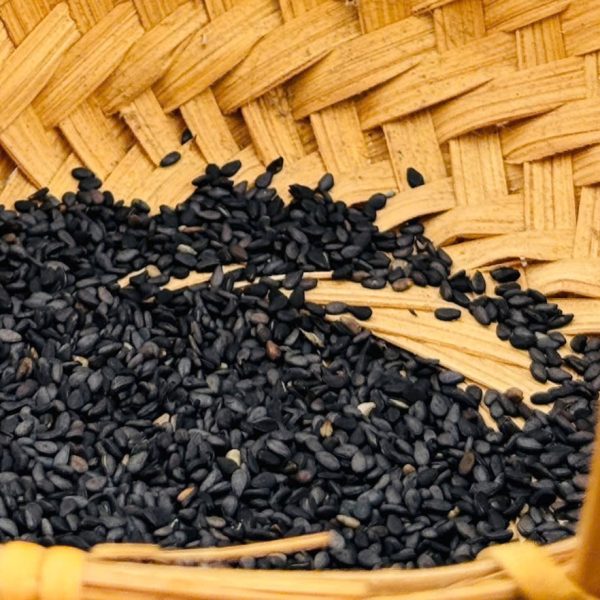 mè đen rang củi