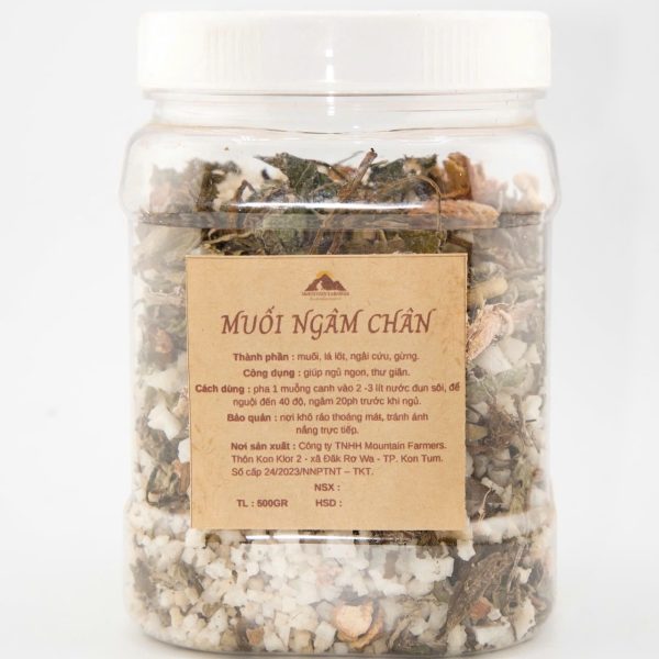 muối ngâm chân