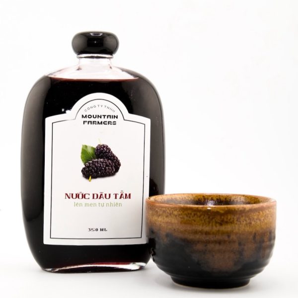 nước dâu tằm lên men truyền thống