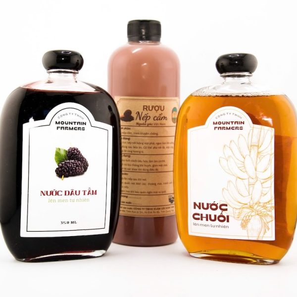 nước dâu tằm lên men truyền thống