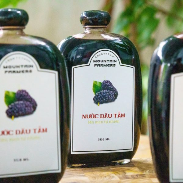nước dâu tằm lên men truyền thống