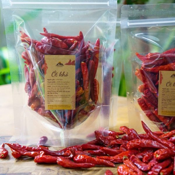ớt trái khô