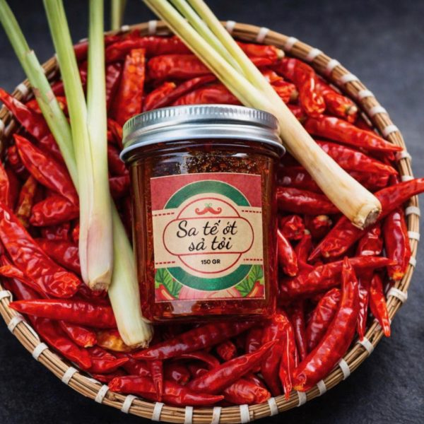 sate ớt-sả-tỏi