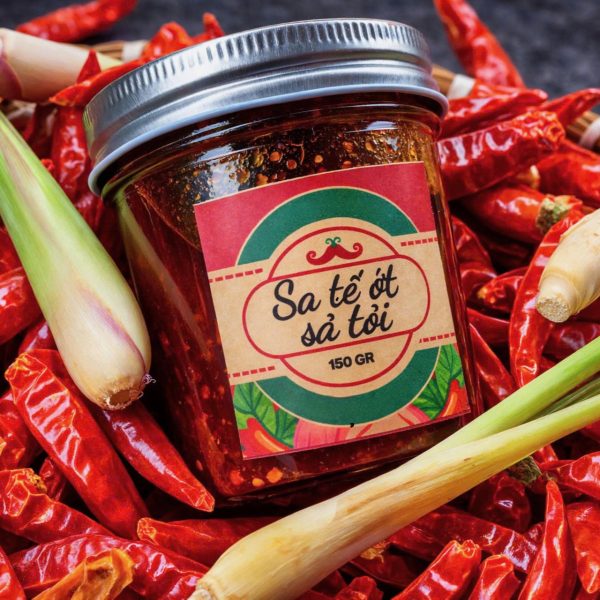 sate ớt-sả-tỏi