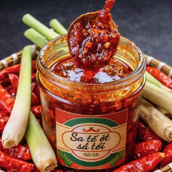 sate ớt-sả-tỏi