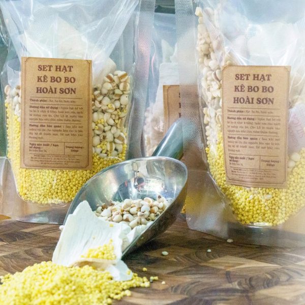 combo - hạt kê, bo bo, và hoài sơn
