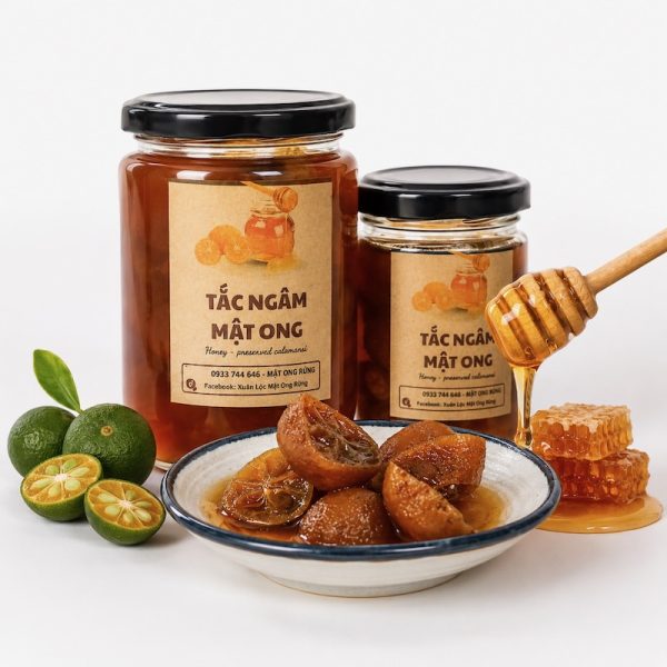 tắc ngâm mật ong rừng