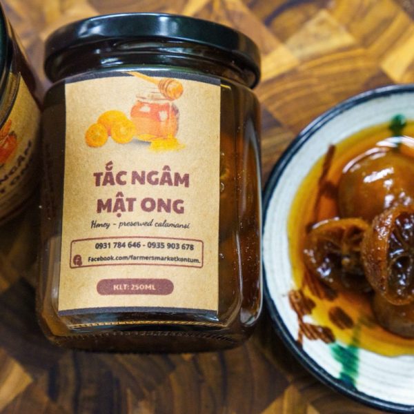 tắc ngâm mật ong rừng