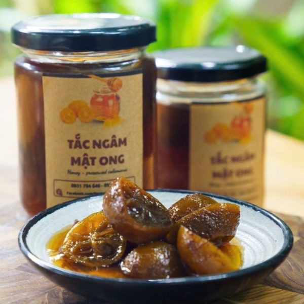 tắc ngâm mật ong rừng