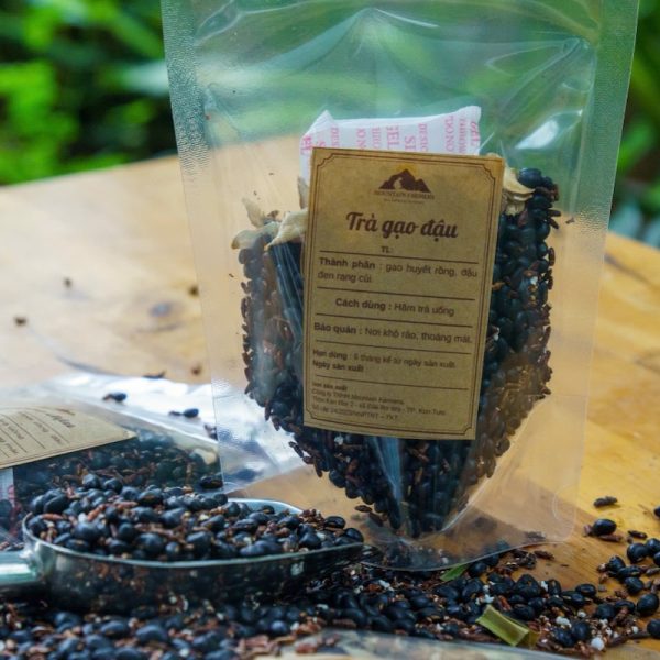trà gạo đậu