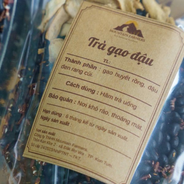 trà gạo đậu