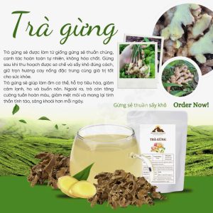 trà gừng